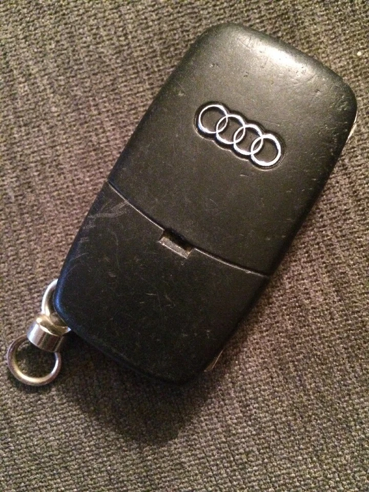 Audi A4 A6 A8 quattro entrada sin llave mando a distancia transmisor OEM 4D0837231 P Foto 2 de 4