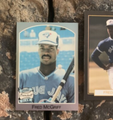 Fred McGriff Rare Baseball Cards. Toronto Blue Jays. 2 Cards | eBay Fred McGriff Rare Baseball Cards. Toronto Blue Jays. 2 Cards | eBay
