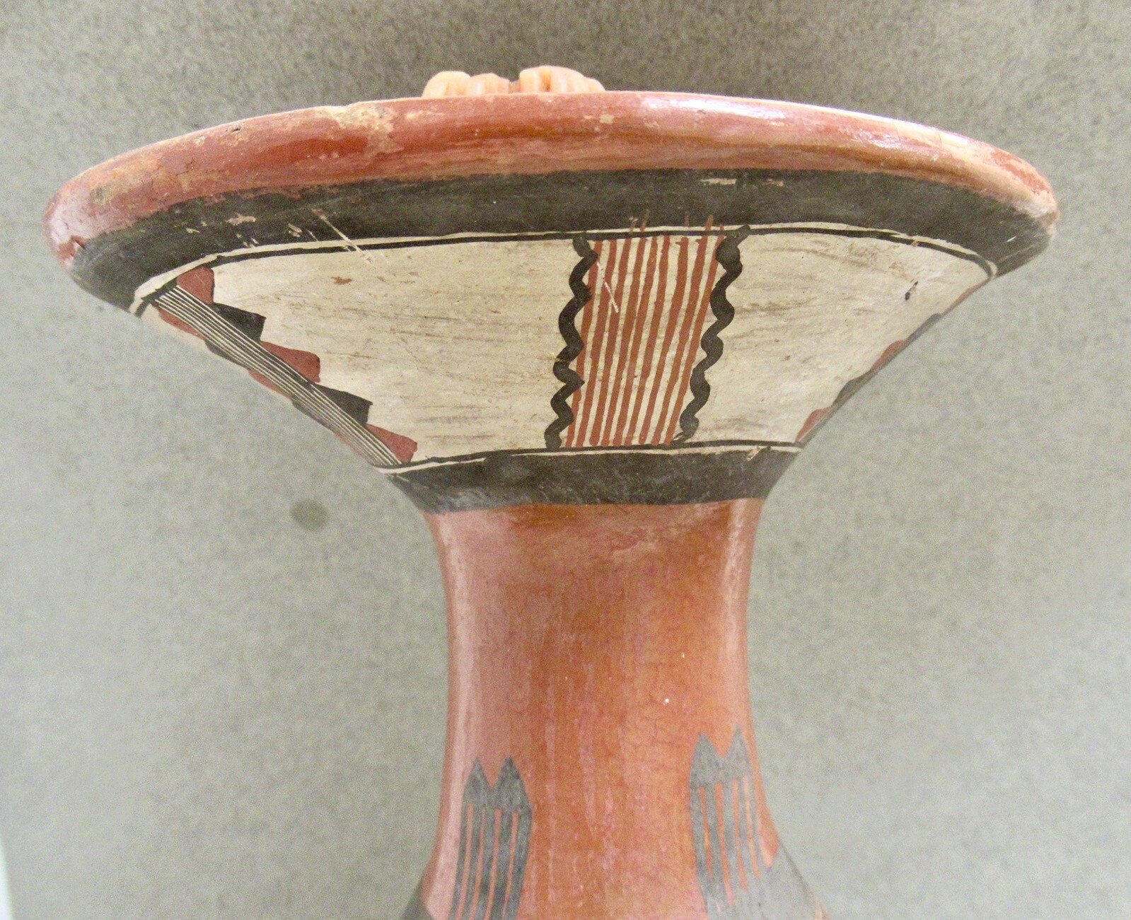 ANCIEN CHANDELIER TERRE CUITE KABYLE Onmiddellijke levering Gemaakt in Japan