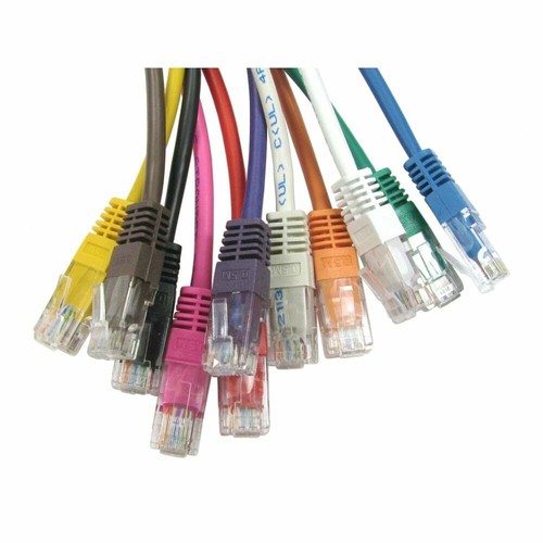 GIGABIT Cat6 RJ45 LAN Internet Patch Lead PURE COPPER Network Ethernet Cable lot - Picture 15 of 19