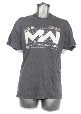 2007 Modern Warfare 4 T-Shirt XL schwarz Fruit of the Loom COD 4 Y2K Vintage Herren