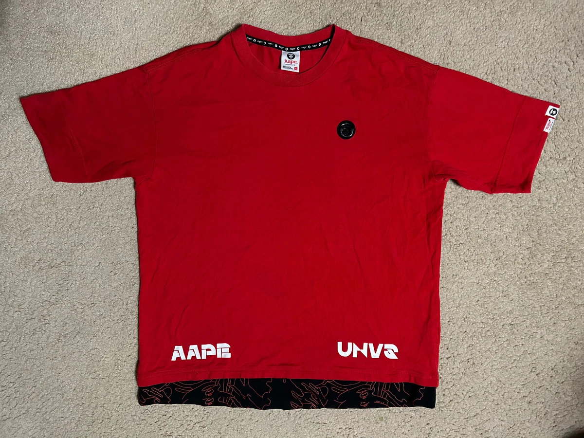 A Bathing Ape Red Shirts for Men for sale | eBay