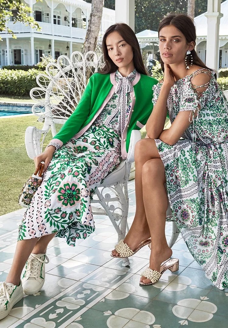 Tory burch top garden party bag