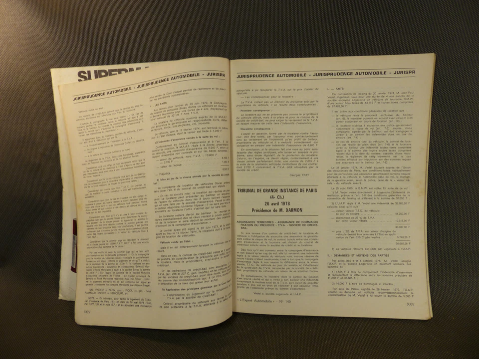 Ancienne revue technique automobile l'expert automobile Peugeot 104 1978 - Photo 4/4