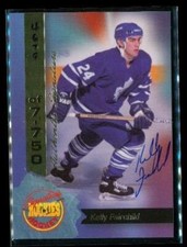 Vintage 1994 SIGNATURE ROOKIE AUTOGRAPH Hockey Card #23 KELLY FAIRCHILD Kings LE