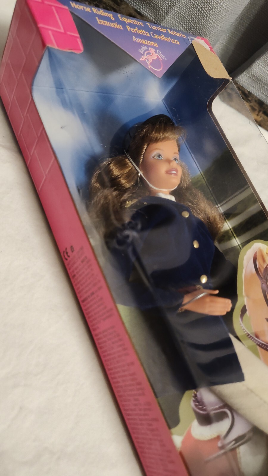 Horse Riding Barbie Doll 1997, Poseable Body 19268 NRFB Equestrian