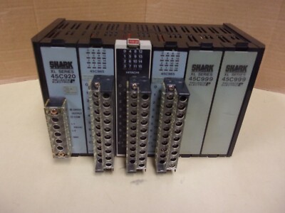 Reliance Electric 45C912 Shark 6 Slot Rack With 45C920 , 45C965 , 33029692-1