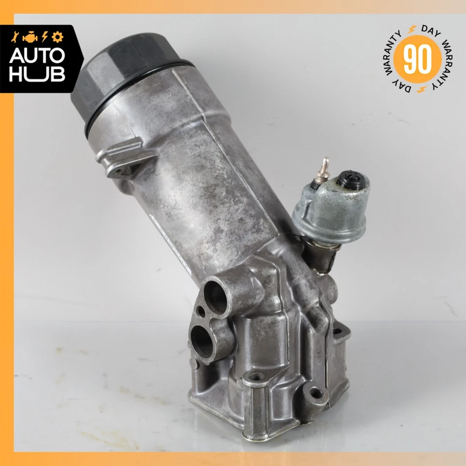 Carcasa de filtro de aceite de motor 94-99 Mercedes R129 SL320 S320 1041844902 FABRICANTE DE EQUIPOS ORIGINALES Foto 3 de 4