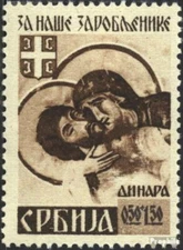 Serbia (German occ.WW2) 62A mint/MNH 1942 POWs