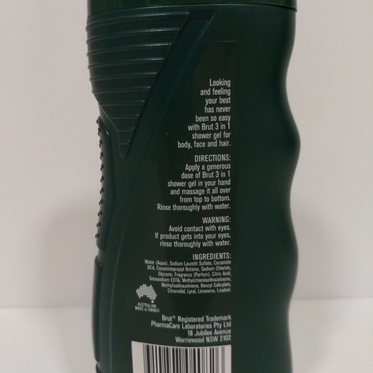 Brut Original 3 In 1 Body Face Hair Wash Shower Gel Soap Free 400ml eBay