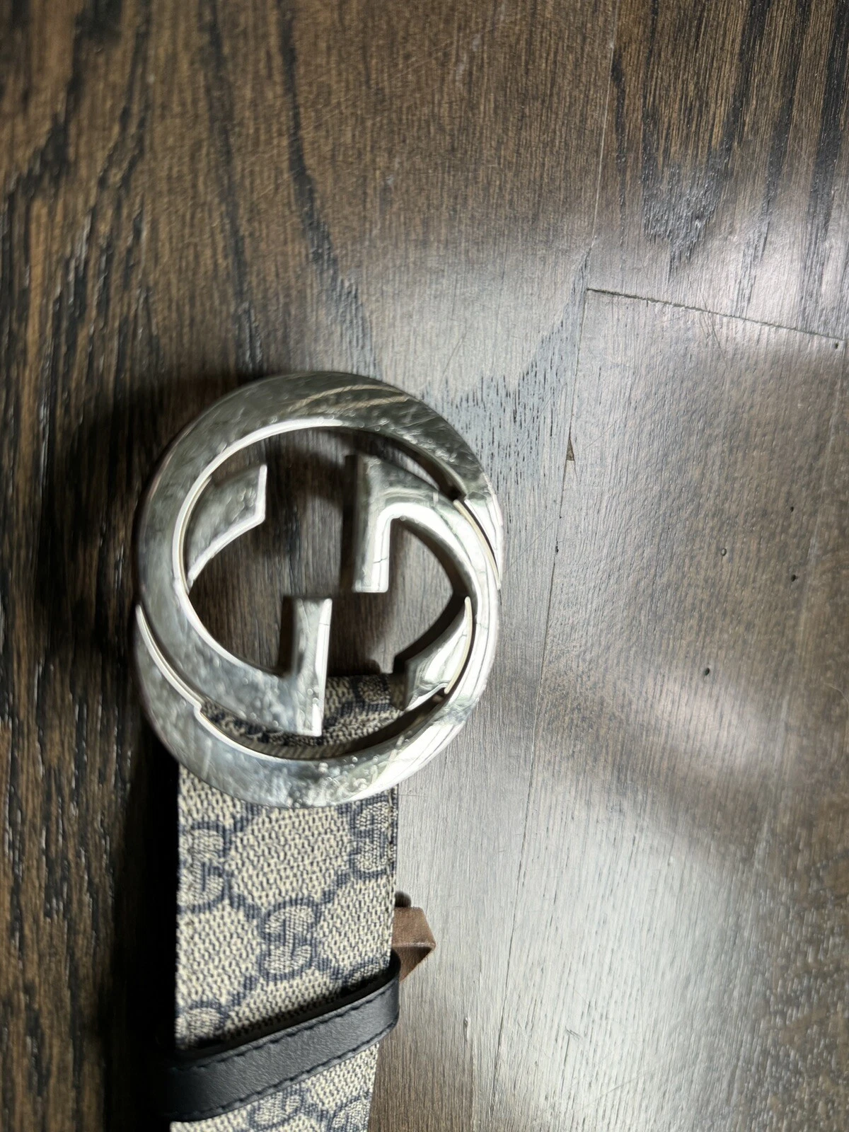 Ceinture Gucci GG Supreme 90 cm (30 32)