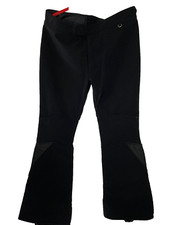 Vintage Skitique International Mens 36 Ski Pants Black Nylon/Wool/Spandex