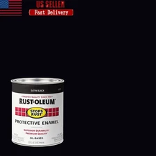 Satin Enamel Paint 450 VOC Quart 2 Pack Rust Prevention Protective Durable New