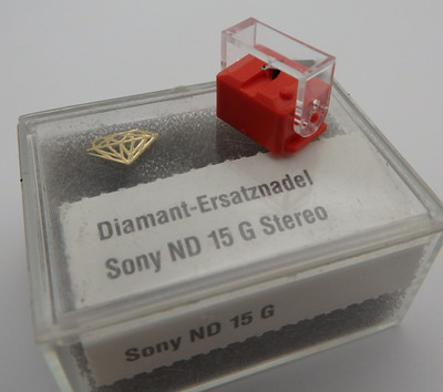 Plattenspieler Diamant Nadel für Sony ND 15 G - 25 G - XL 15 - XL 25 - NOS