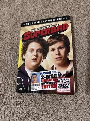 Superbad (Two-Disc Unrated Extended Edition) - DVD - GOOD