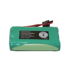 Cordless Phone Battery, DE BAT 446 850mAh 3.6V, Lot of 3