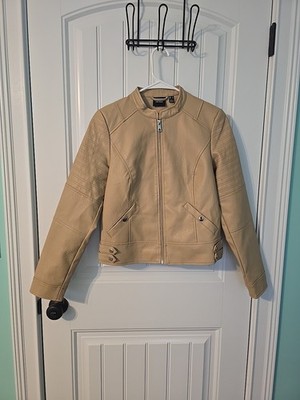 Vero Moda Women's Tan Short Coated Jacket Medium