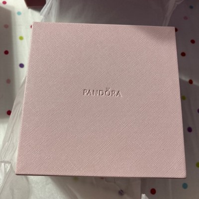 Brand New In Box PANDORA pink jewelry box organizer Discontinued and Beautiful