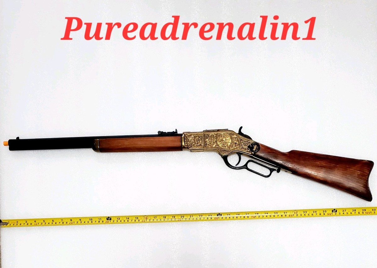 DENIX 1253/G Winchester M73 Replica Rifle - Gold for sale