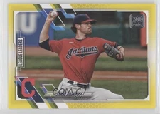 2021 Topps League Leaders Walgreens Yellow Shane Bieber #72