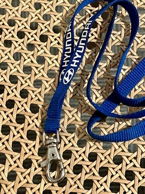 HYUNDAI Schlüsselband klein, Blau. Werbung, Sammeln Automobil