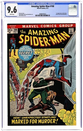 Amazing Spider-Man #108 CGC 9.6 1972 4688929022