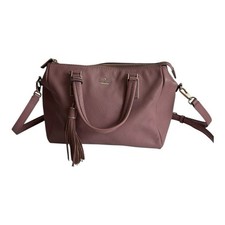 KATE SPADE Satchel Naomi soft Leather Pink Dusty peony Shoulder/Crossbody Good