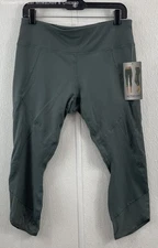 NWT Active Life Women's Size L Green Leggings
