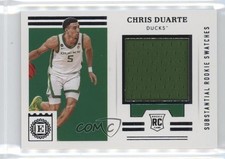2021 Chronicles Draft Picks Encased Substantial Rookie Swatches Chris Duarte 1u6