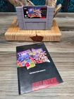 TETRIS & DR. MARIO Super Nintendo SNES 1992 W/ Manual 2 GAMES IN 1 TESTED WORKS