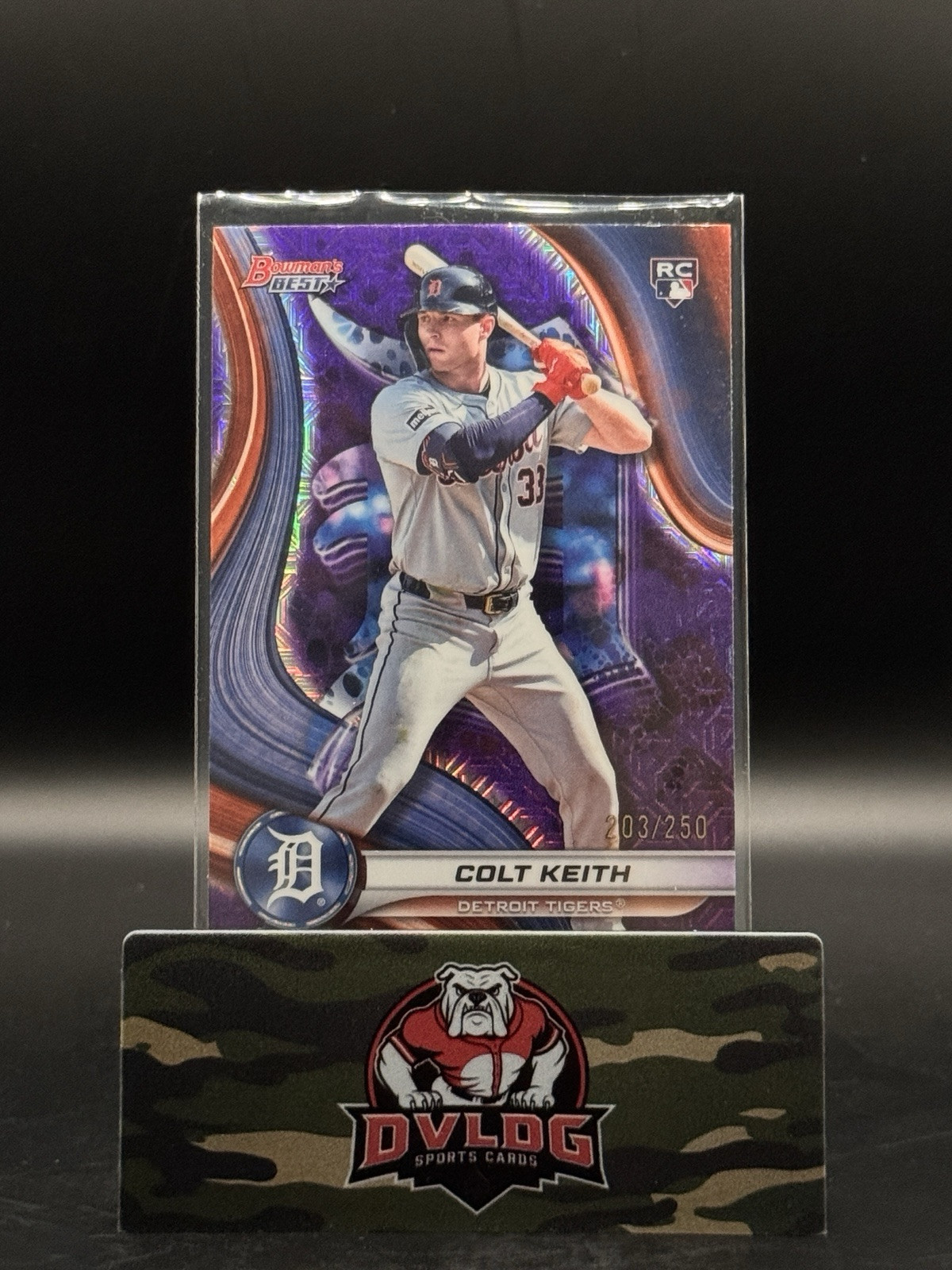 2024 Bowman’s Best Colt Keith Purple Mojo Refractor /250