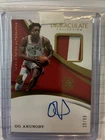 Og Anunoby Patch Autograph Immaculate On Card Auto /99