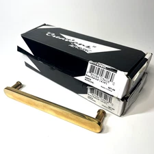 Alno Moderne Cabinet Pull 6" Polished Brass Unlacquered A717-6-PBNL - Set of 3