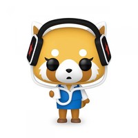Funko Pop! Aggretsuko Mit KopfhöRern | Sanrio Sammelfigur | 97 | 9,5 Cm