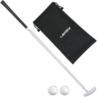 Golf Putter Set Indoor Outdoor Linkshänder Rechtshänder Mini Club Golfschläger