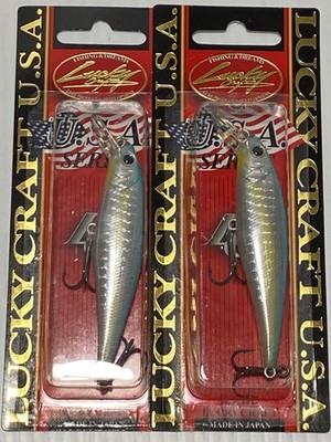 Jerkbaits by Lucky Craft, Lot of 2, Pointer 78 Sp, 3/8 oz., New
