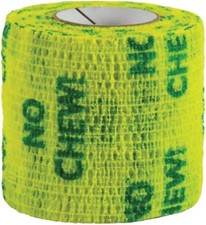 Andover Petflex 2 inch No Chew Bandage Wrap for Pets Yellow 5 yard roll 6-Pack