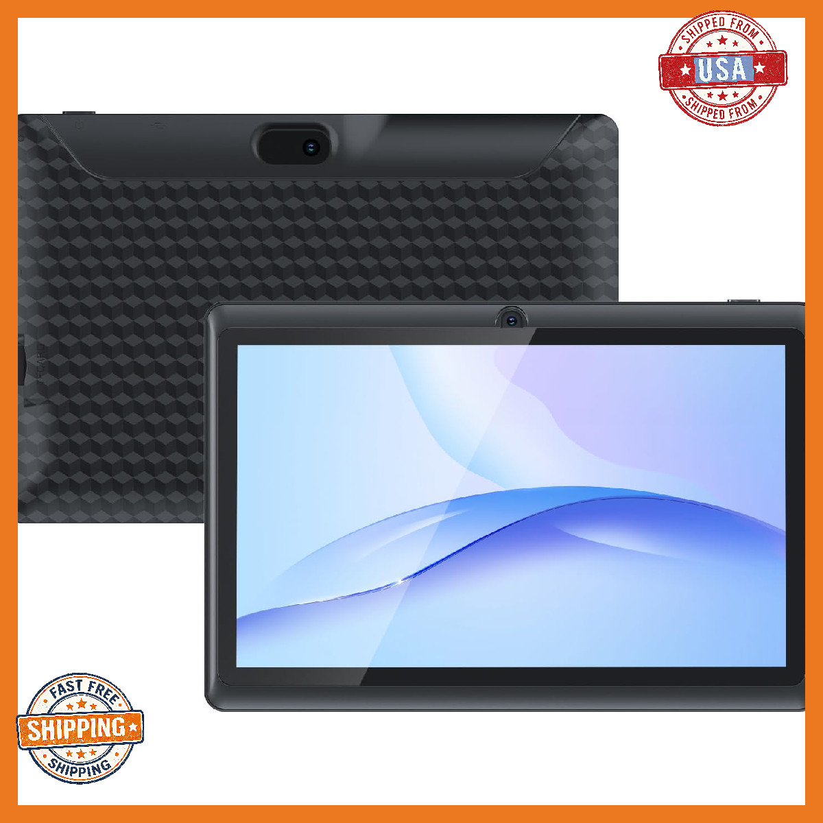 ZZB 7-Inch Android Tablet with Expandable Storage
