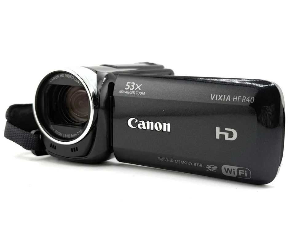 Canon Vixia HF R40 Camcorder Video Camera 53x Zoom WiFi Full 1080 HD MINT - Image 2 of 4