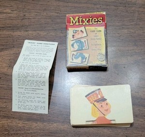 1956 Ed-U-Cards Mixies Card Game