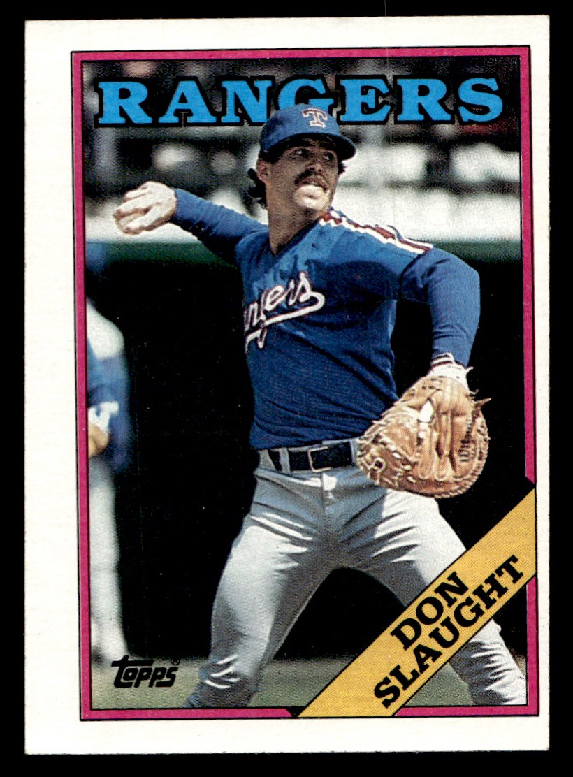 1988 Topps - Don Slaught Baseball card #462 Texas Rangers Raw Trading Card
