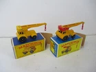 Matchbox Lesney Regular Wheels 2X #11 Jumbo Crane- RED or YELLOW weight box, box