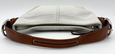 Coach, One-shoulder bag, Small, Soho, Hobo, White, Brown, y2k