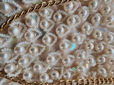 MCM Rare Vintage Hand Made La Regale Beaded Clutch Evening Bag Purse Very Nice