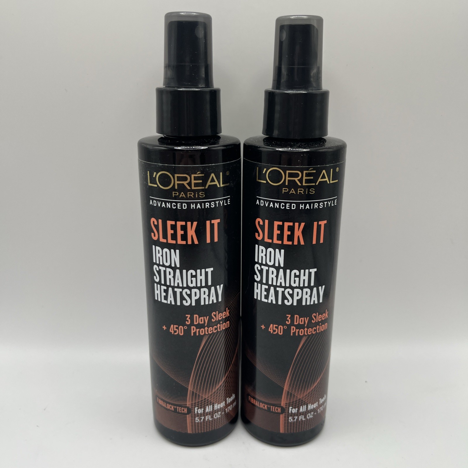 Straight Heat Spray, 5.7 Ounce X2