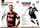 CHRISTOPH KRAMER Bayer Leverkusen 2015-16 autograph autograph card postcard football