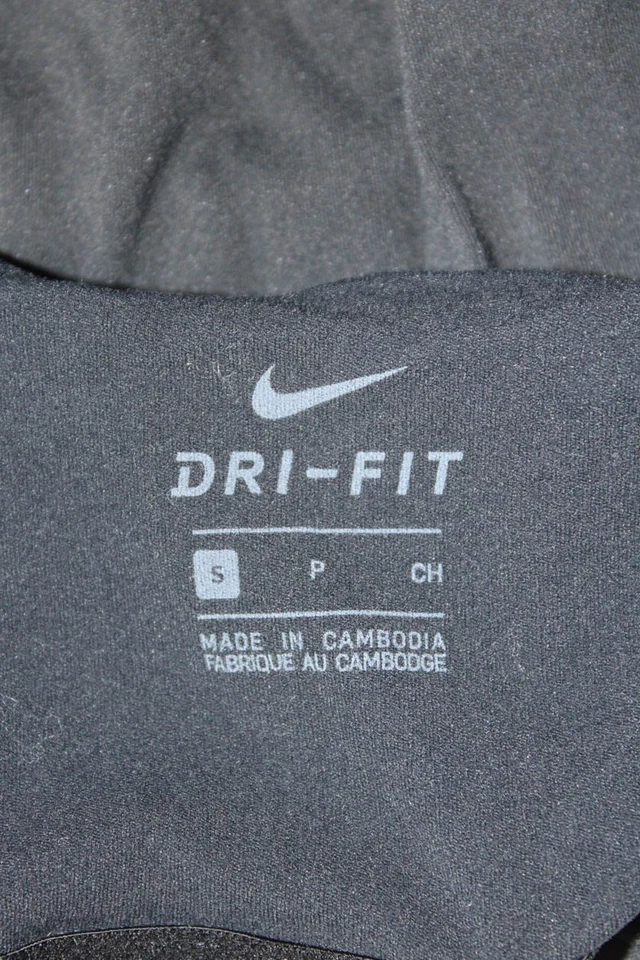 Camiseta sin mangas Nike para mujer negra de nailon con cuello cuadrado y correa de espagueti talla S Foto 4 de 4