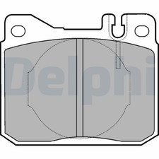 DELPHI Bremsbelagsatz Scheibenbremse LP221 für MERCEDES C123 KLASSE W126 W123 SL