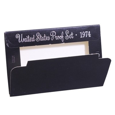 Empty Packaging Replacement Proof Set Box No Coins 1974