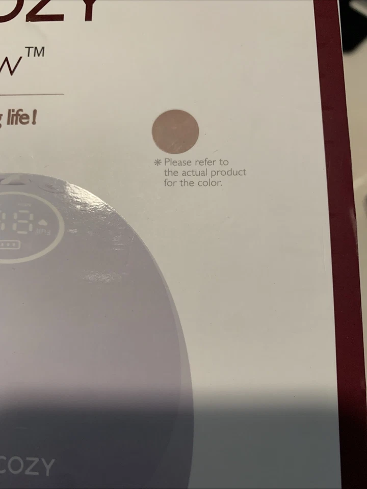 Extractor de leche Momcozy Mobile Flow M9 portátil blanco único caja abierta Foto 3 de 4